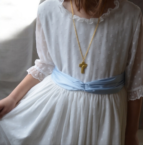 Girl White Dress| First Holy Communion| Flowergirl - Picture 2 of 4